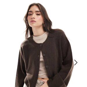ASOS Crewneck Cardigan